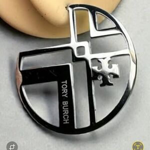 Tory Burch Silver CROSS EARRINGS